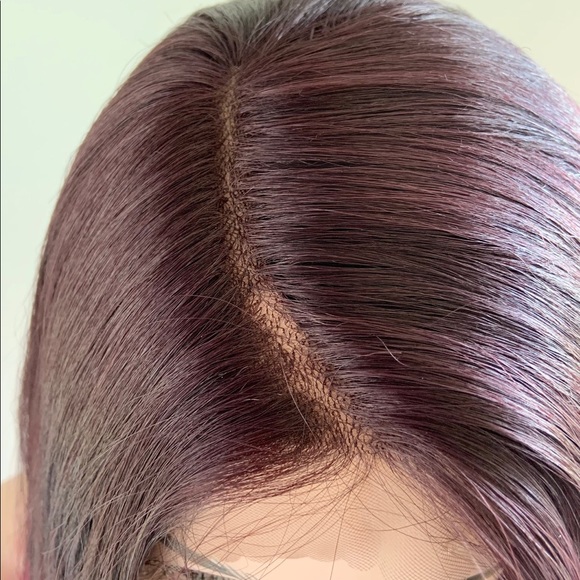 Very Pretty 26” Ombre Hot Pink & Light Pink Premium Fiber Lace Front Wig - Picture 3 of 12